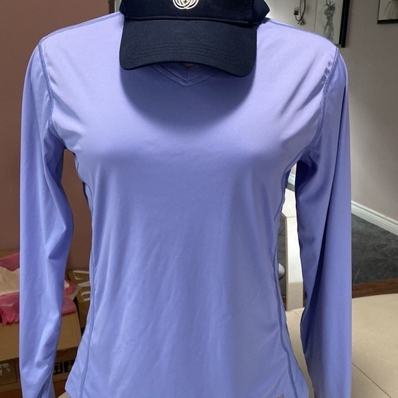 Sherpa Adventure Gear Women's Recycled Polyester Long Sleeve V-Neck T-Shirt - Picture 8 of 12